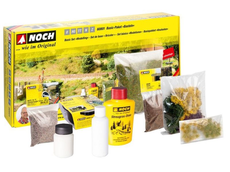NOCH 60801 Paquet de base Bricolage - Idéal pour débuter