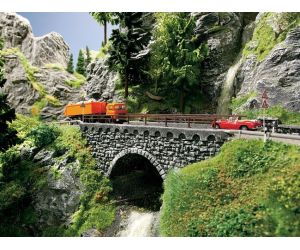NOCH 58690 Achtobel- Brücke aus Hartschaum -H0 - Detailansicht 2