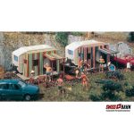 Vollmer 45145 Campingwagen Set mit 2 Stück- H0
