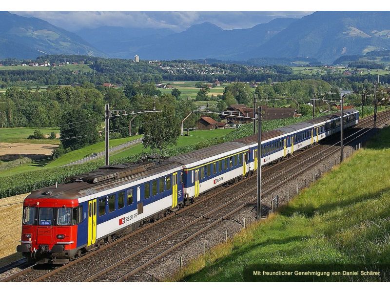 LS 17557S SBB RBe 540 021 Autorail NPZ - AC Sound