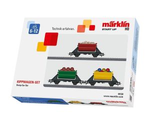 Märklin 44139 Wagen-Set mit 3 Kippwagen in verschiedenen Farben