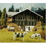 Kibri 39495 Walserdorf Gebäude Set mit 4 Häuser H0