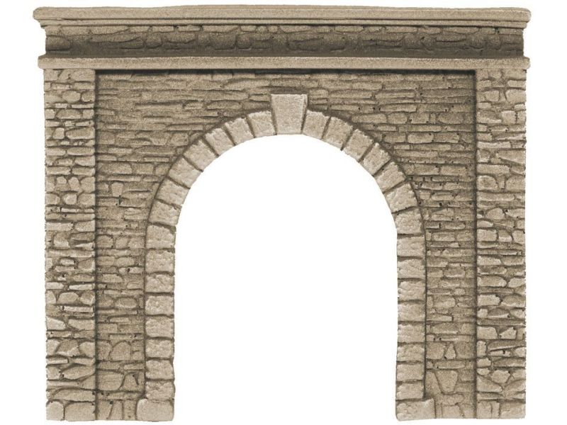NOCH 58061 Portail de tunnel, 1-voies, 15 x 12,5 cm