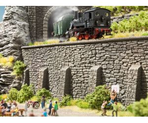 NOCH 58061 Tunnel-Portal, 1-gleisig, 15 x 12,5 cm - Detailansicht 2