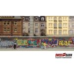 Busch 1016 Betonmauer mit Graffitys - H0