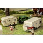 FALLER 140483 Wohnwagen- Set mit 2 Wohnwagen in H0 - Ansicht 1