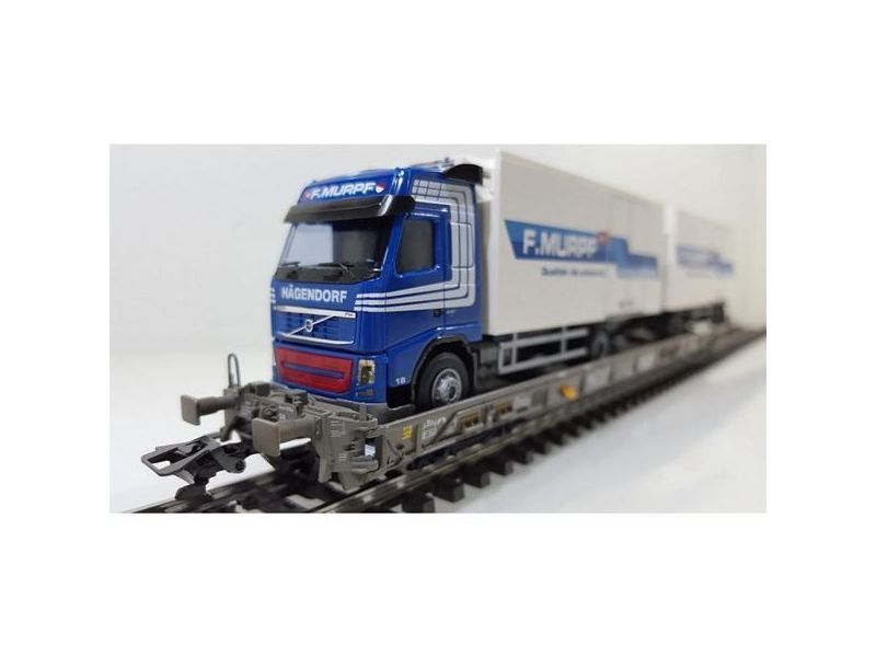 Märklin 47404-220 SBB Hupac Saakms LKW F. Murpf...
