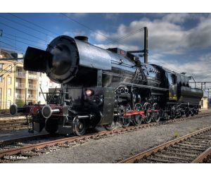 Märklin 39046 Schwere Güterzug-Dampflok BR 5519, mit Wannentender - Detailansicht 2