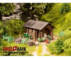 NOCH 65606 Themen-Set "Waldhütte" H0