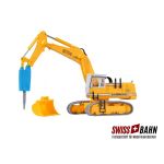 Kibri 11271 LIEBHERR 974 mit Abbruchmeissel - H0