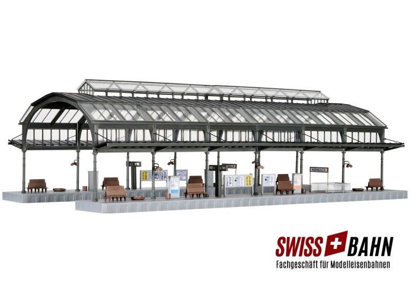 KIBRI 39568 Grande halle de gare Kienbach - Gare...