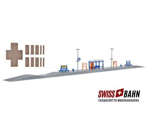 KIBRI 39558 Perron - Bahnsteig Killwangen Schweiz H0