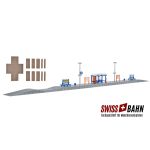 KIBRI 39558 Perron - Bahnsteig Killwangen Schweiz H0