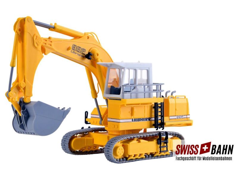 KIBRI 11278 LIEBHERR R992 Litronic avec godet à fond...