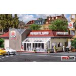 Vollmer 43632 Burger King - Restaurant mit LED Beleuchtung H0