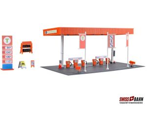 Kibri 38705 Auto Garage mit Tankstelle SB - H0