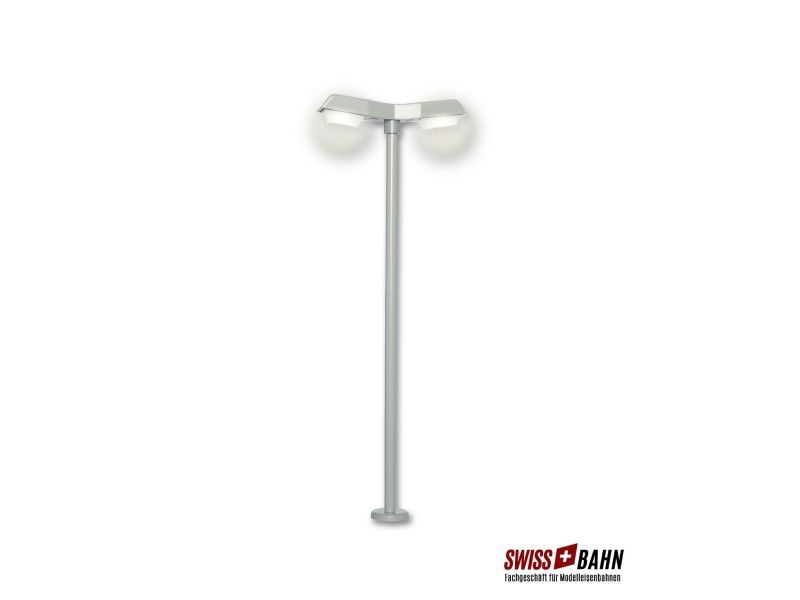 VIESSMANN 6097 Lampe de rue moderne, 2 LEDs blanches...