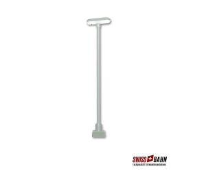 Viessmann 63641 Bahnsteigleuchte, Kontaktstecksockel, 2 LEDs weiß H0 - Ansicht 1