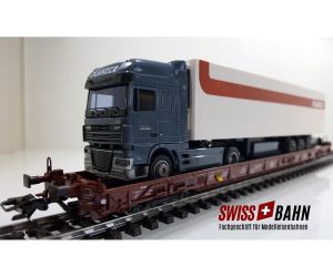 Märklin 4740.146 DB International- Saadkms 690, Planzer DAF XF - Ansicht 1
