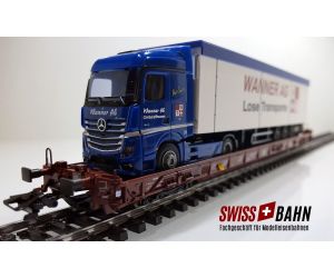 Märklin 4740-228 DB Typ Saadkms 690 - LKW - Wanner AG Schweiz