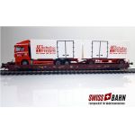 Märklin 4740-200 DB Typ Saadkms 690 - LKW - Hochuli AG - Detailansicht 2