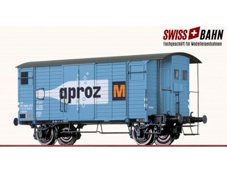 BRAWA 47837 SBB Güterwagen K2 gedeckt. Ep.III AC
