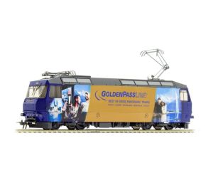 Bemo 1259 334 MOB Ge 4/4 8004 Universallok- GoldenPassLine