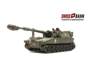 SwissBahn 70155 "CH Panzerhaubitze M109" der Schweizer Armee. Armee.