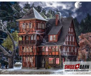 VOLLMER 43679 Grusel Villa Vampir - Mit Flackerlicht H0 - Ansicht 1
