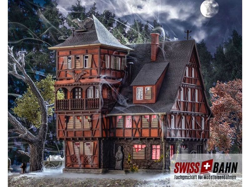 VOLLMER 43679 Villa Vampire - Avec lumière vacillante H0