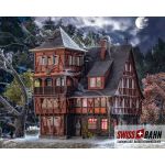 VOLLMER 43679 Grusel Villa Vampir - Mit Flackerlicht H0 - Ansicht 1