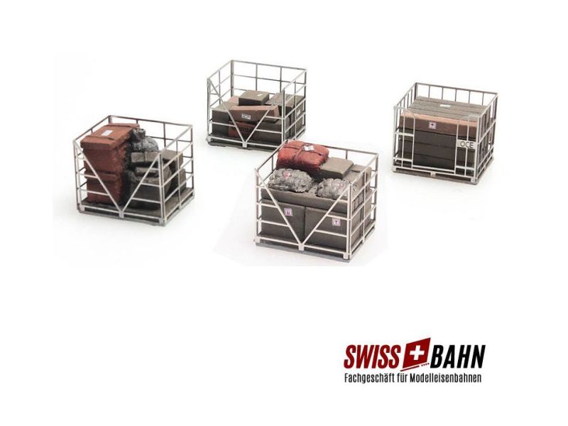 ARTITEC 387.222 SBB Pallet di filo - Gabbie con...