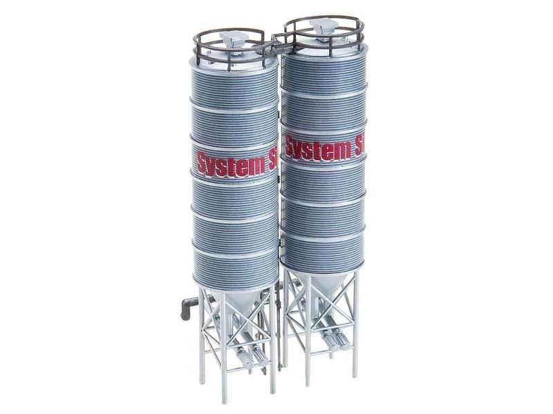 FALLER 130476 Silos industriels - Silos doubles H0