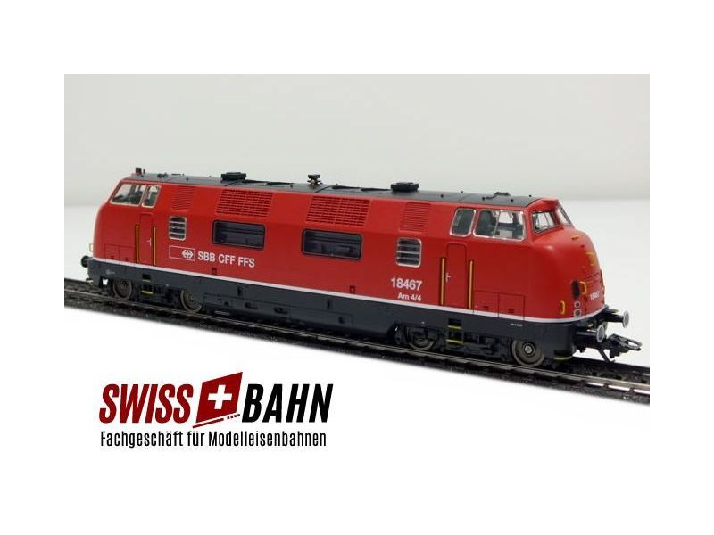 Märklin 39801 SBB Am 4/4 Locomotiva Diesel Pesante - Sound