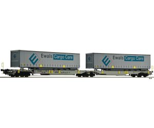 FL 825007 - Doppeltaschen-Gelenkwagen, AAE Bertschi - Dürrenäsch