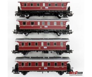 Märklin 2858 DB Wagenset Donnerbüchsen 4tlg. H0