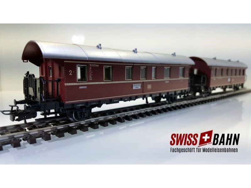 Märklin 2858 DB set di carrozze Donnerbüchsen 4 pezzi H0