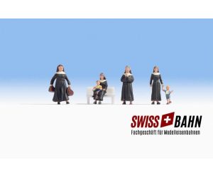 NOCH 15400 Kloster- Nonnen mit Kindern - H0 - Ansicht 1
