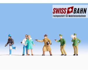 NOCH 15096 Die bösen Buben - Räuber und Polizei H0 - Ansicht 1