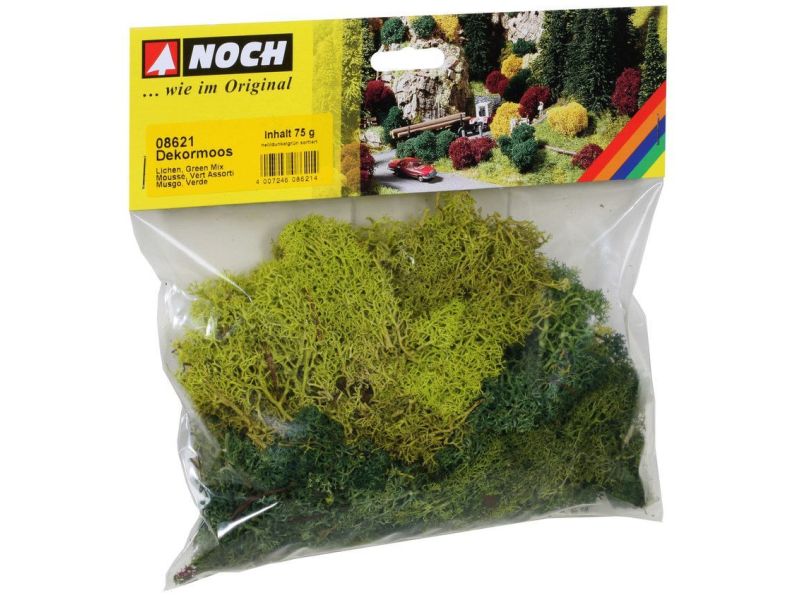 NOCH 08621 Mousse d'île pour buissons et arbustes - 75g
