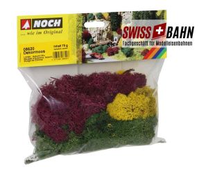 NOCH 08620 Island Moos "Herbst" für Büsche und Sträucher - 75g