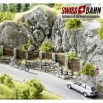 NOCH 58152 HO Steinschlag-Schutzwand - Hartschaum Modell H0