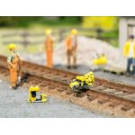 NOCH 13640 Schienen- Arbeitsset, Schienen- Bügelsäge H0 - Ansicht 1
