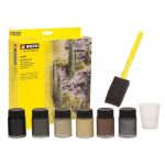 NOCH 61200 Naturfarben-Set, 6 Farbkonzentrate - Ansicht 1