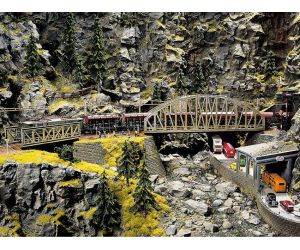 Noch 58470 Felsplatte “Granit” Struktur-Hartschaum