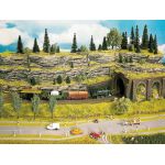 Noch 58470 Felsplatte “Granit” Struktur-Hartschaum