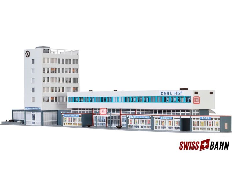 Kibri 39514 Bahnhof Kehl inkl. Etageninnenbeleuchtung H0