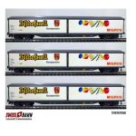 LS MODEL 37109 SBB Habis-X Bischofszell Set mit 3 Waggons H0