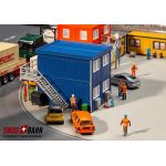 Faller 130134 Moderner Baucontainer, Wohncontainer H0