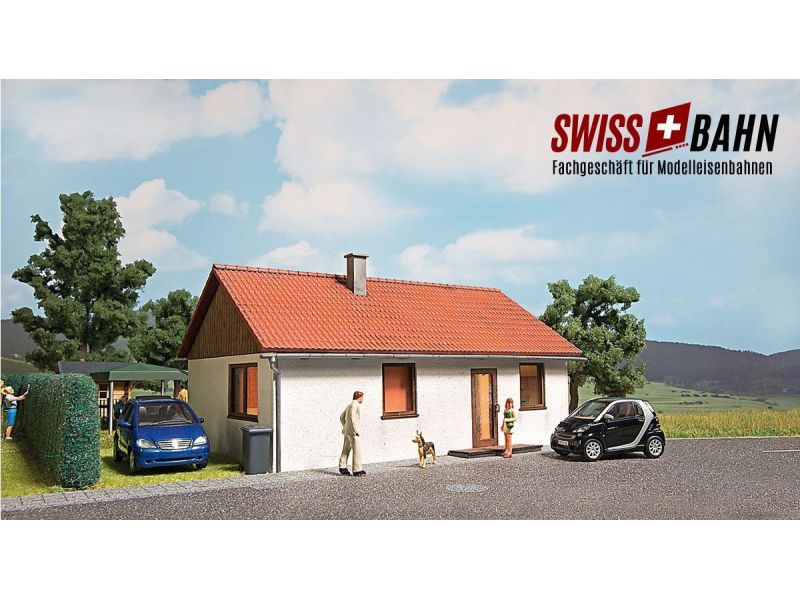 Busch 1448 LS Kit - Casa prefabbricata »Futura« H0